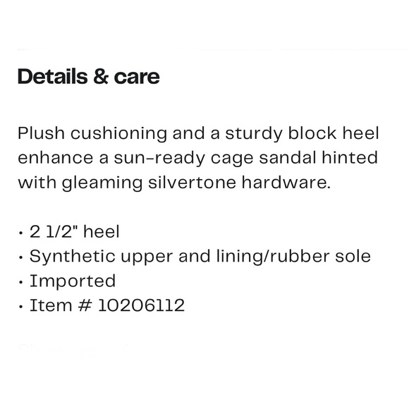 Zodiac Joleen Cage Sandals Block Heels White & Black Women’s Size 8 - Picture 13 of 13